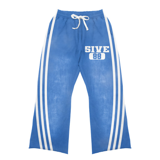 Blue Flare Pants