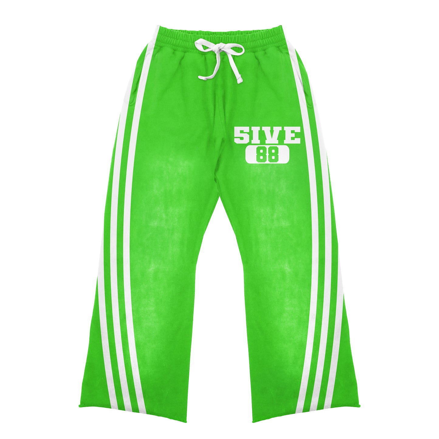 Green Flare Pants